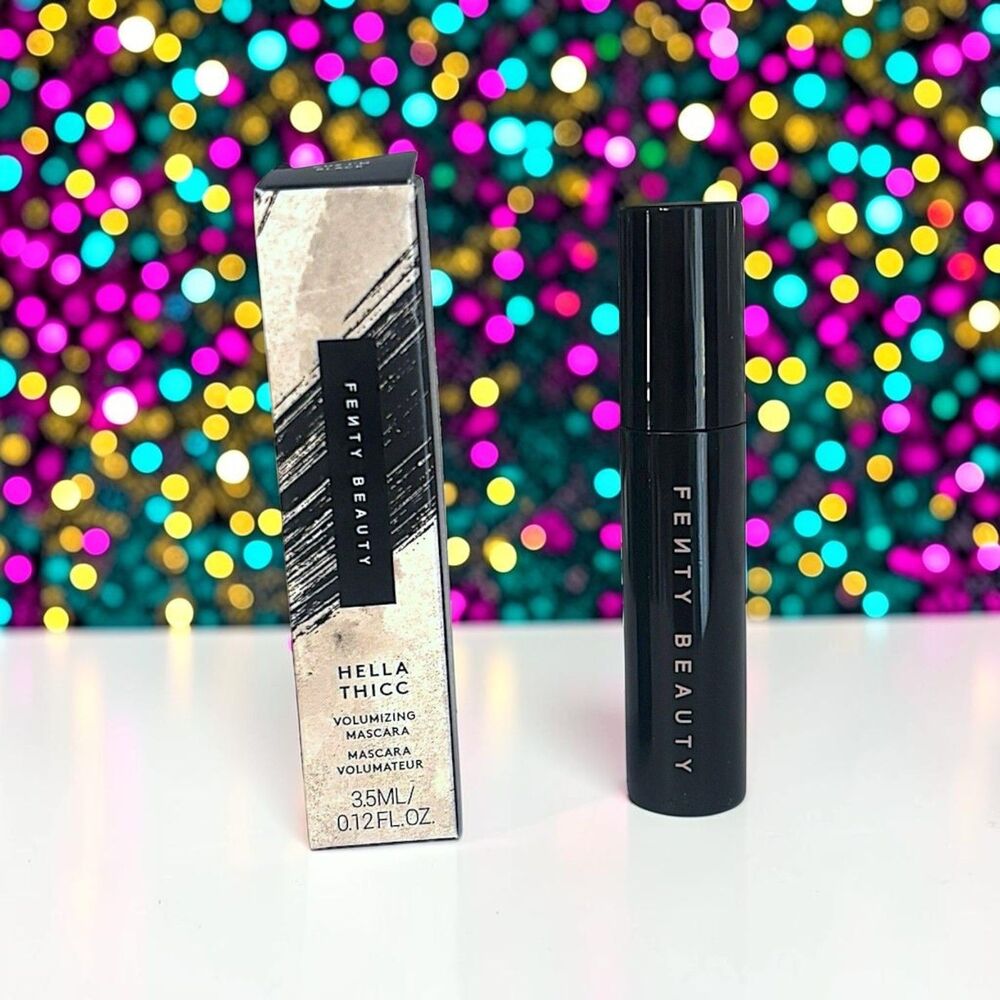 FENTY BEAUTY Hella Thicc Volumizing Mascara in Cuz I'm Black 0.12 fl oz NIB